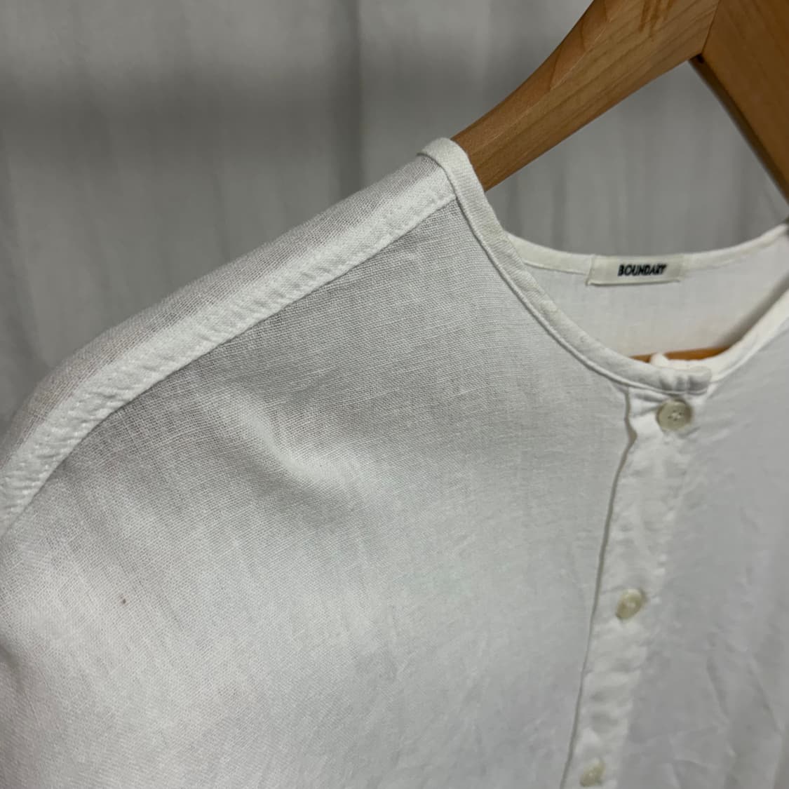아메카지 린넨 버튼 블라우스 linen button blouse 상품이미지3