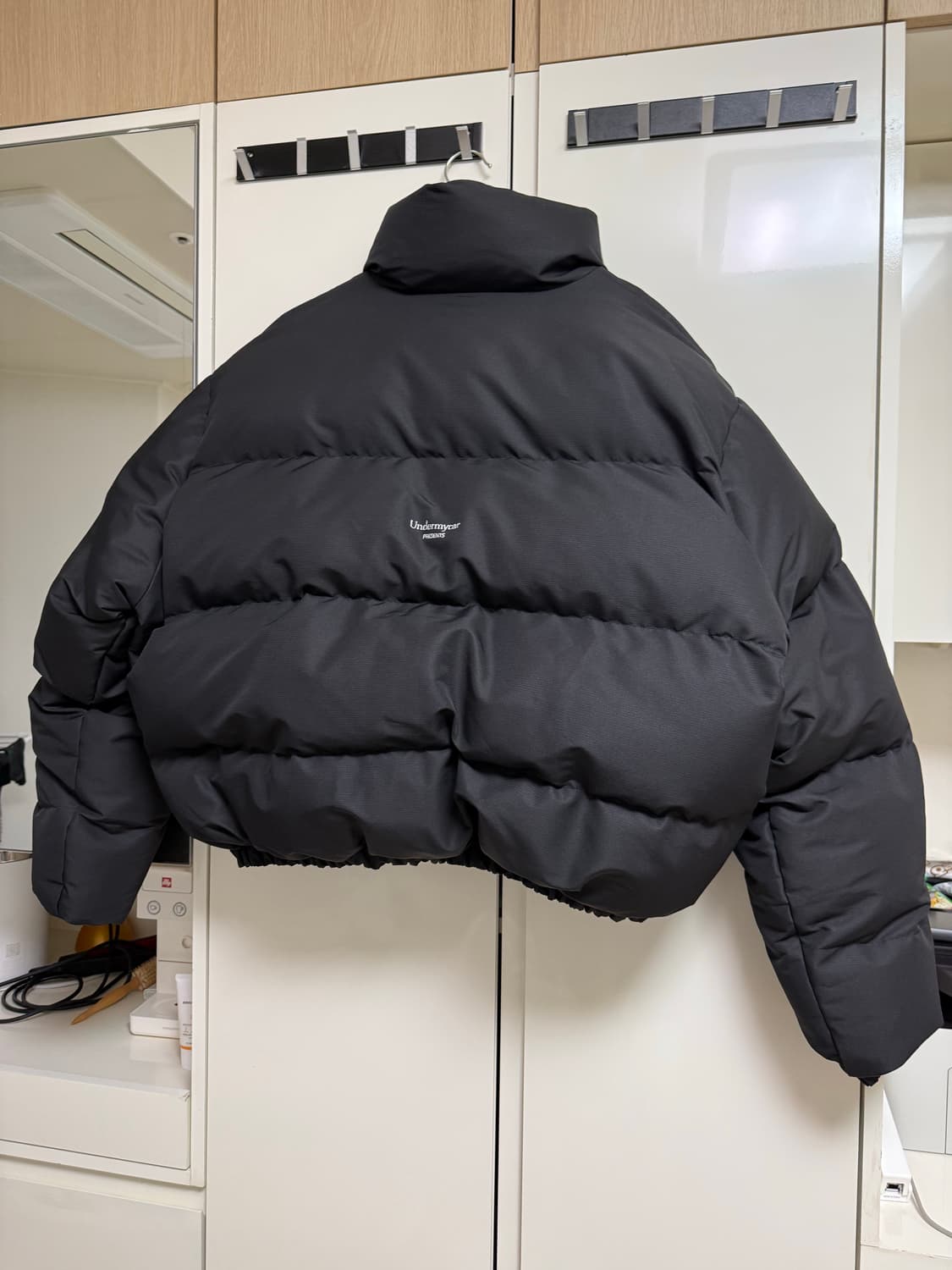 Undermycar 크롭 패딩 M 상품이미지4