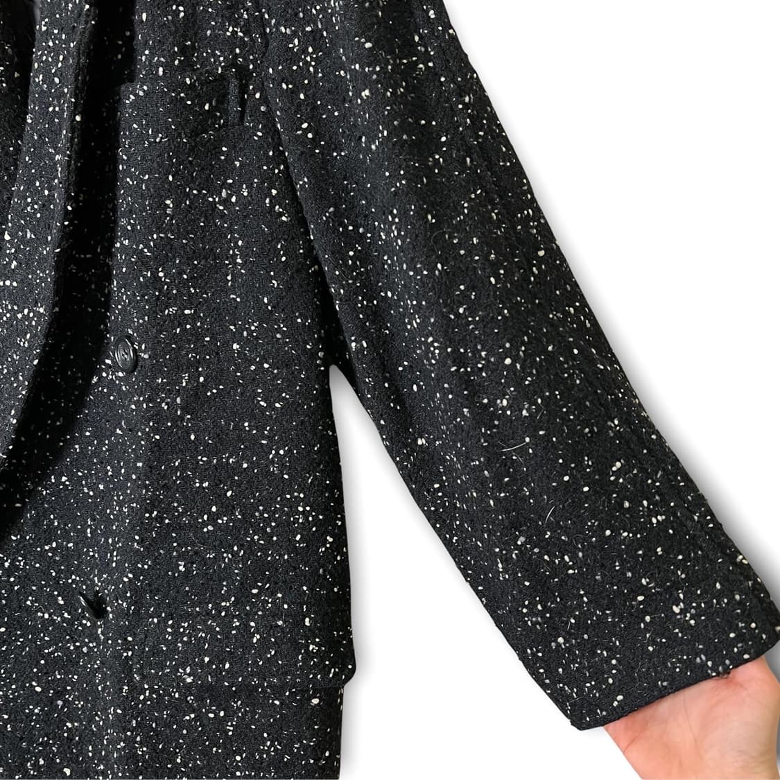 80’s 준코 코시노 울 코트 상품이미지5