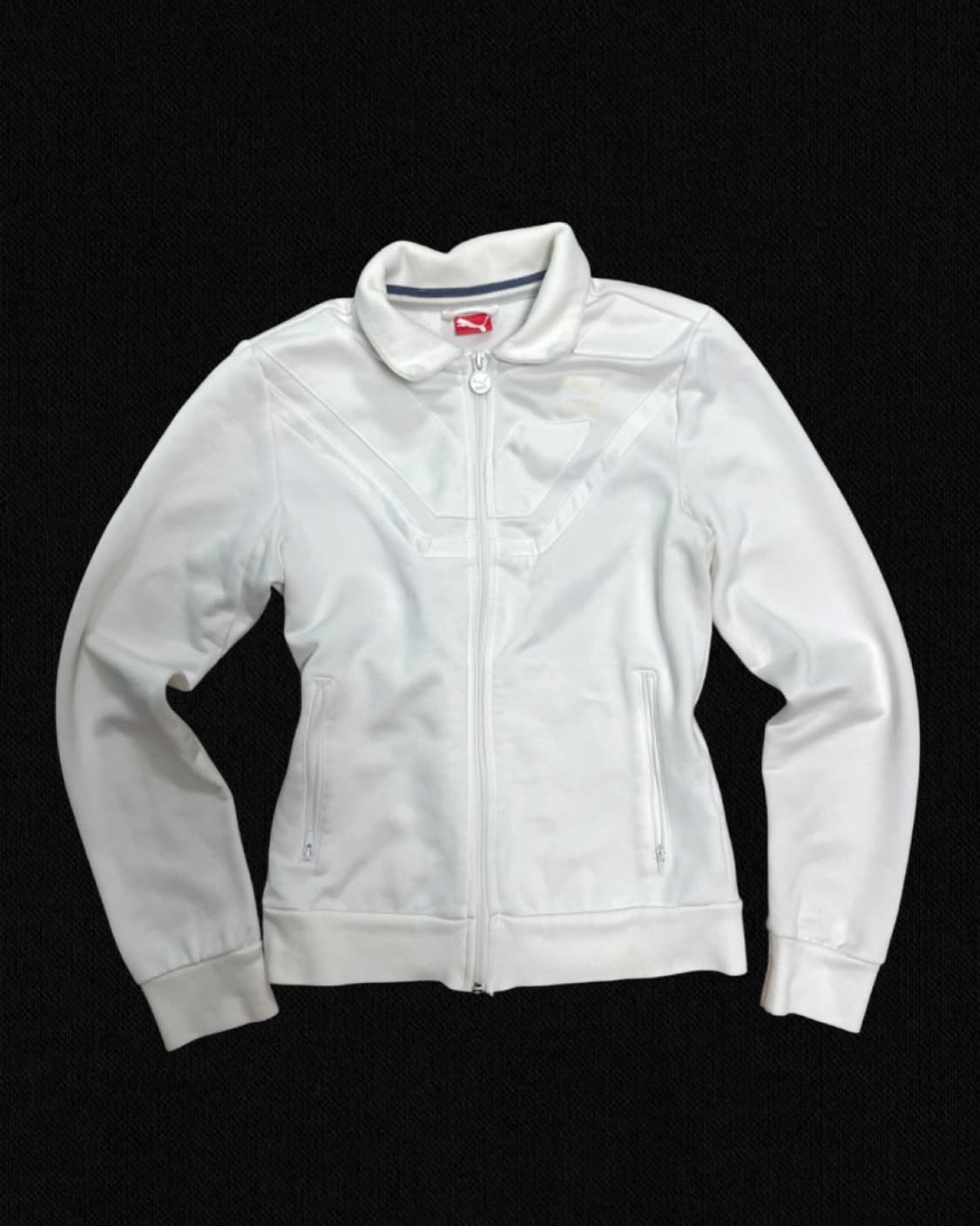 푸마 슬림핏 져지 화이트 S 상품이미지1