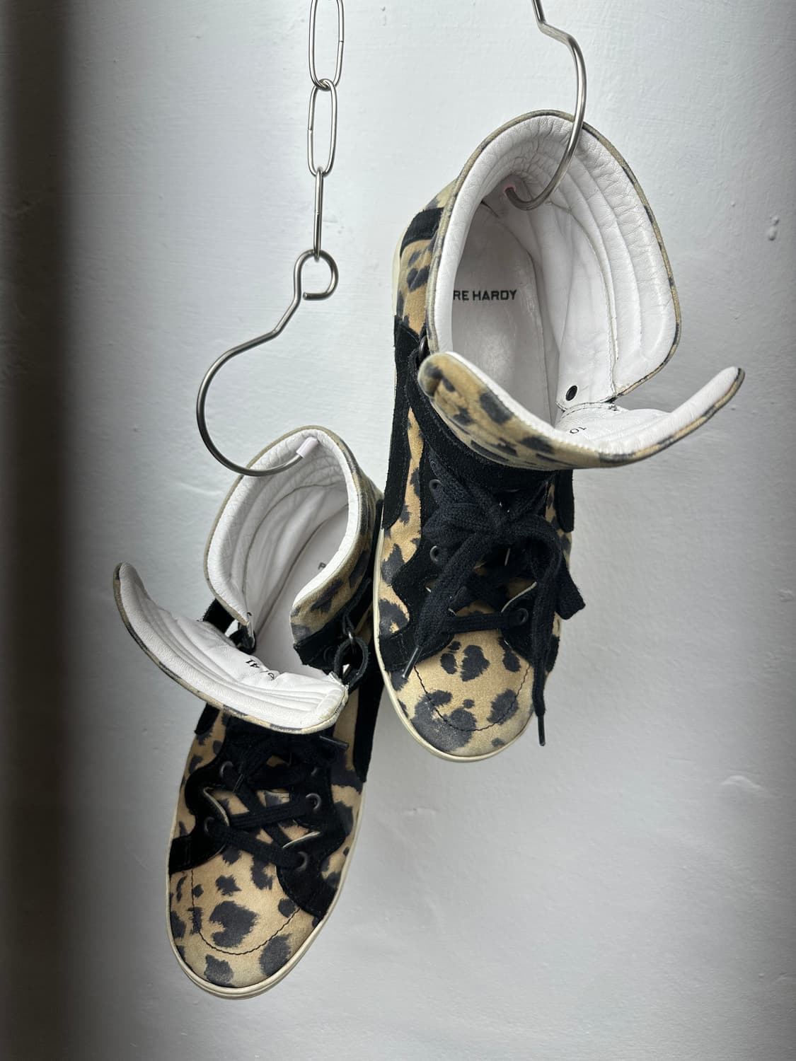 Pierre Hardy high-cut strap leopard snea 상품이미지7