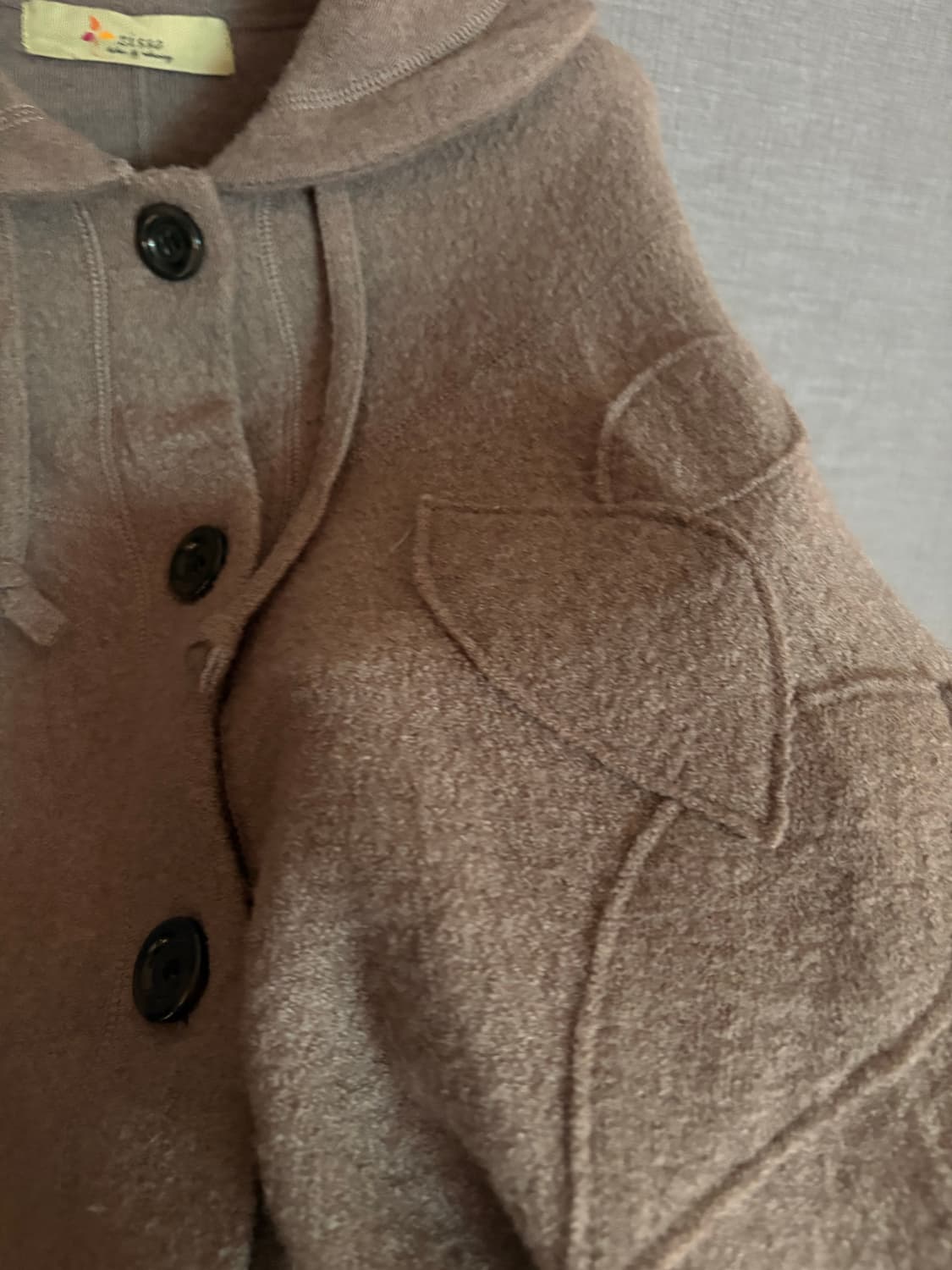 Zicco 후드 울 망토 JAPAN 상품이미지3