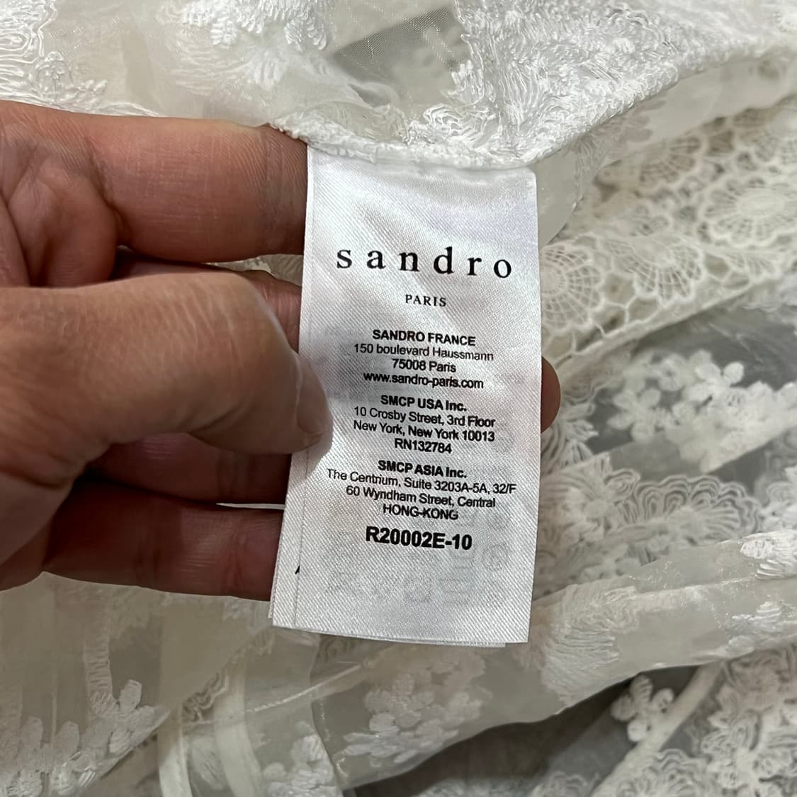  산드로 플라워 원피스 y16036 상품이미지8