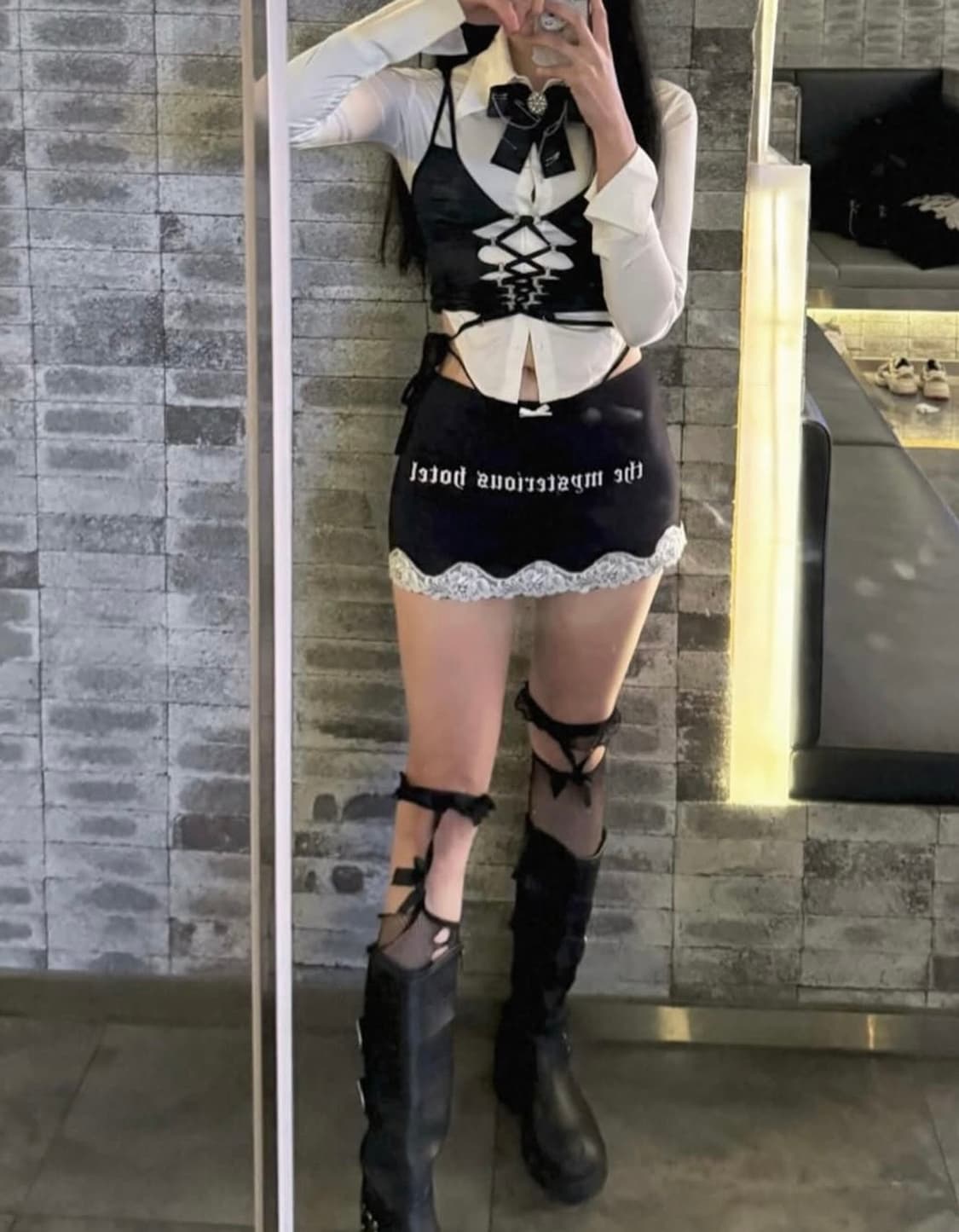 미스테리어스호텔 치마 상품이미지1