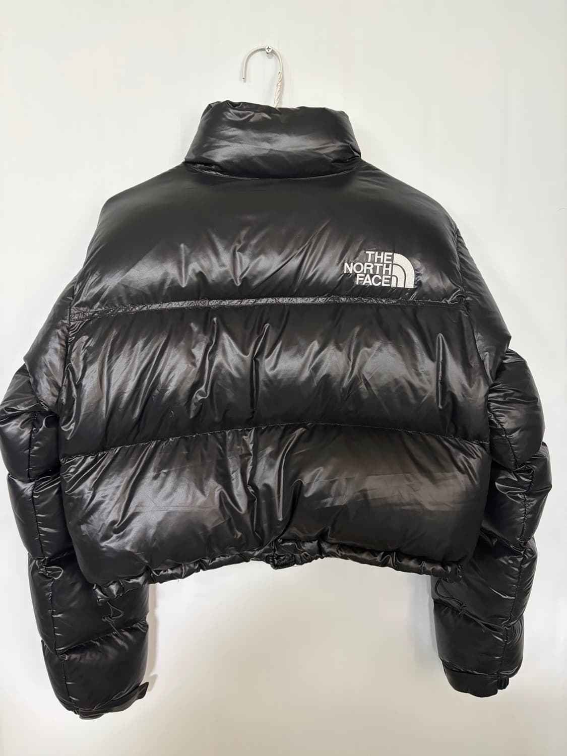 노스페이스 눕시 700 여성 숏패딩 블랙 L 상품이미지2