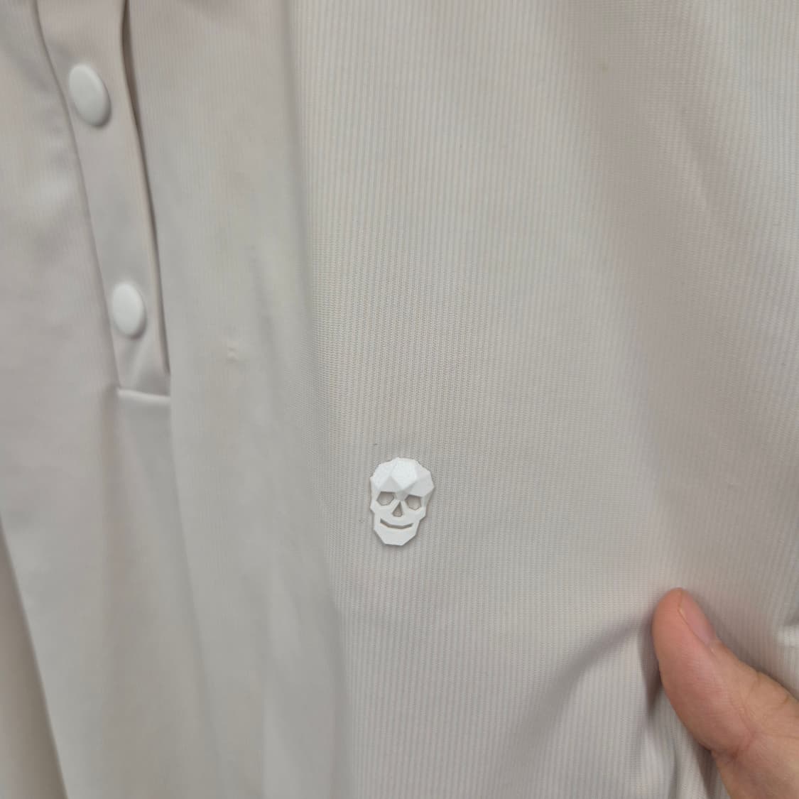 어메이징크리 골프 여성 소매 로고 반팔 카라 M 상품이미지3