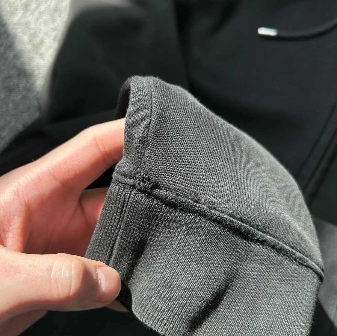 라코스테 자수로고 기모 후드집업  상품이미지7