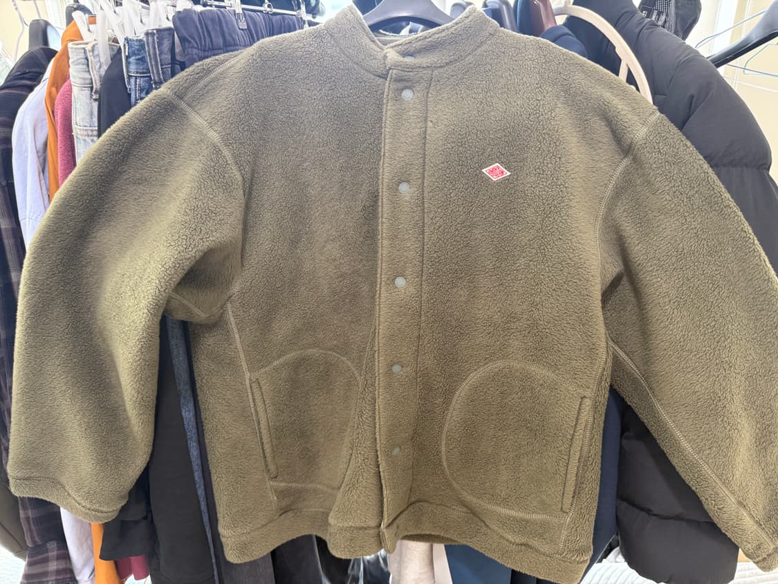 단톤 플리스 자켓 올리브 M 상품이미지1