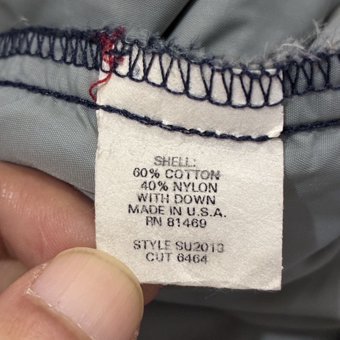 90s 슈프림 다운 파카 다크 네이비 상품이미지7