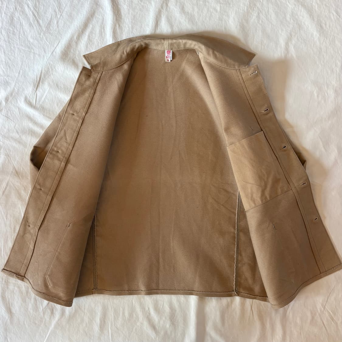 [56] 70s 독일 rofa 헤비 몰스킨 워크 자켓 상품이미지5