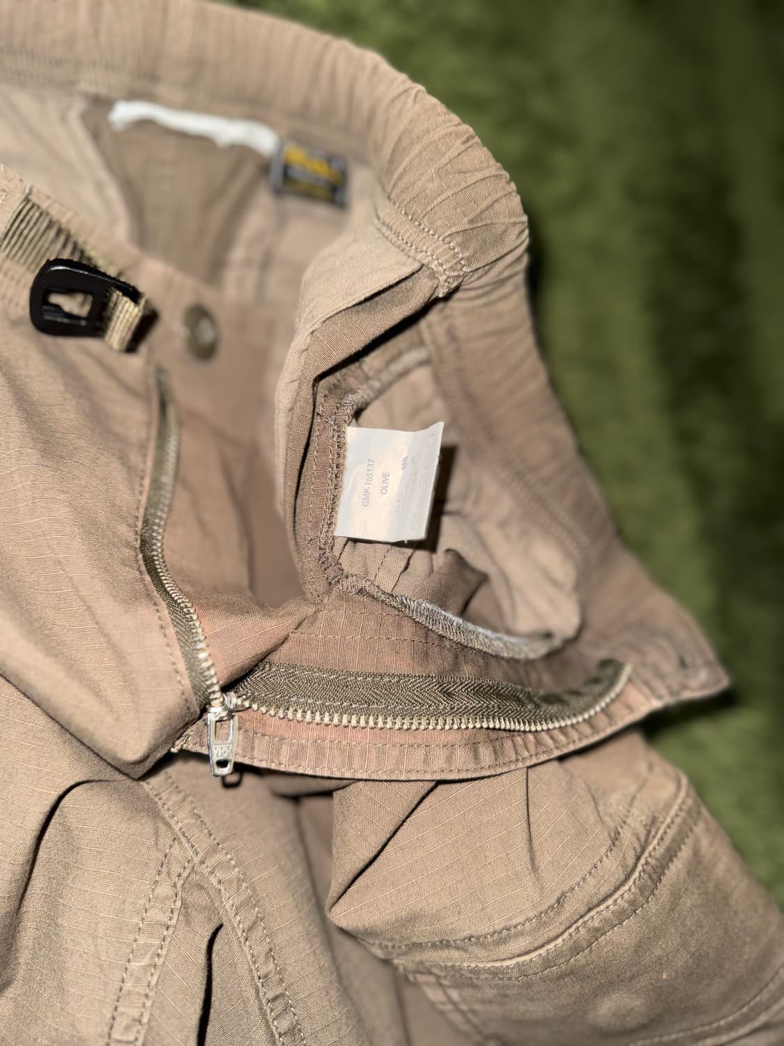 [S] BEAMS 빔즈 X 그라미치 립스탑 벨티드 팬츠 상품이미지4