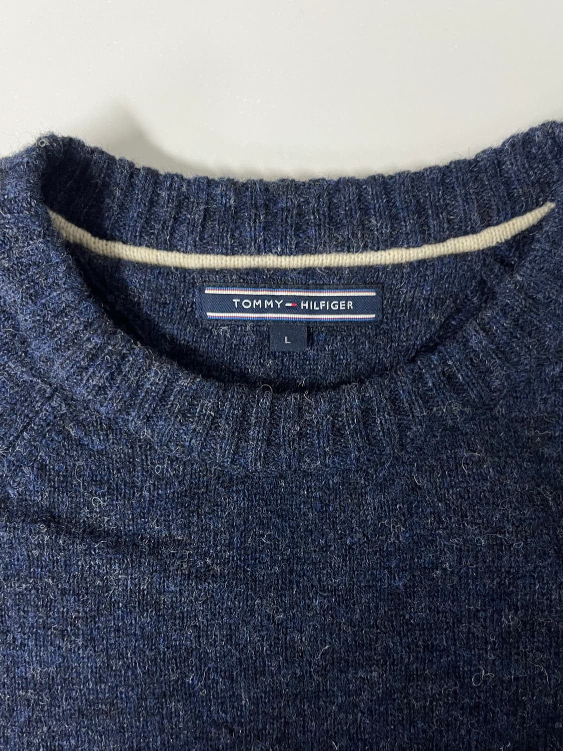 L) 타미힐피거 울 100 니트 상품이미지4