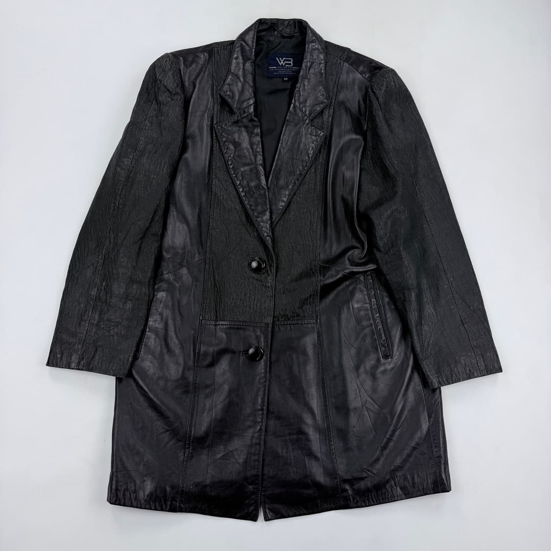 일본빈티지 WhiteBear 양가죽 자켓 상품이미지1