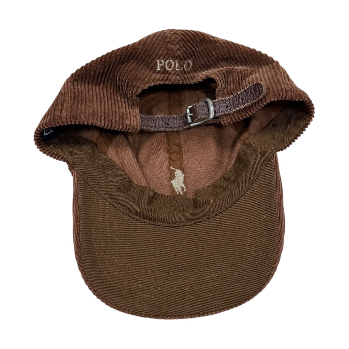 폴로 랄프로렌 코듀로이 볼캡 브라운 모자 상품이미지3