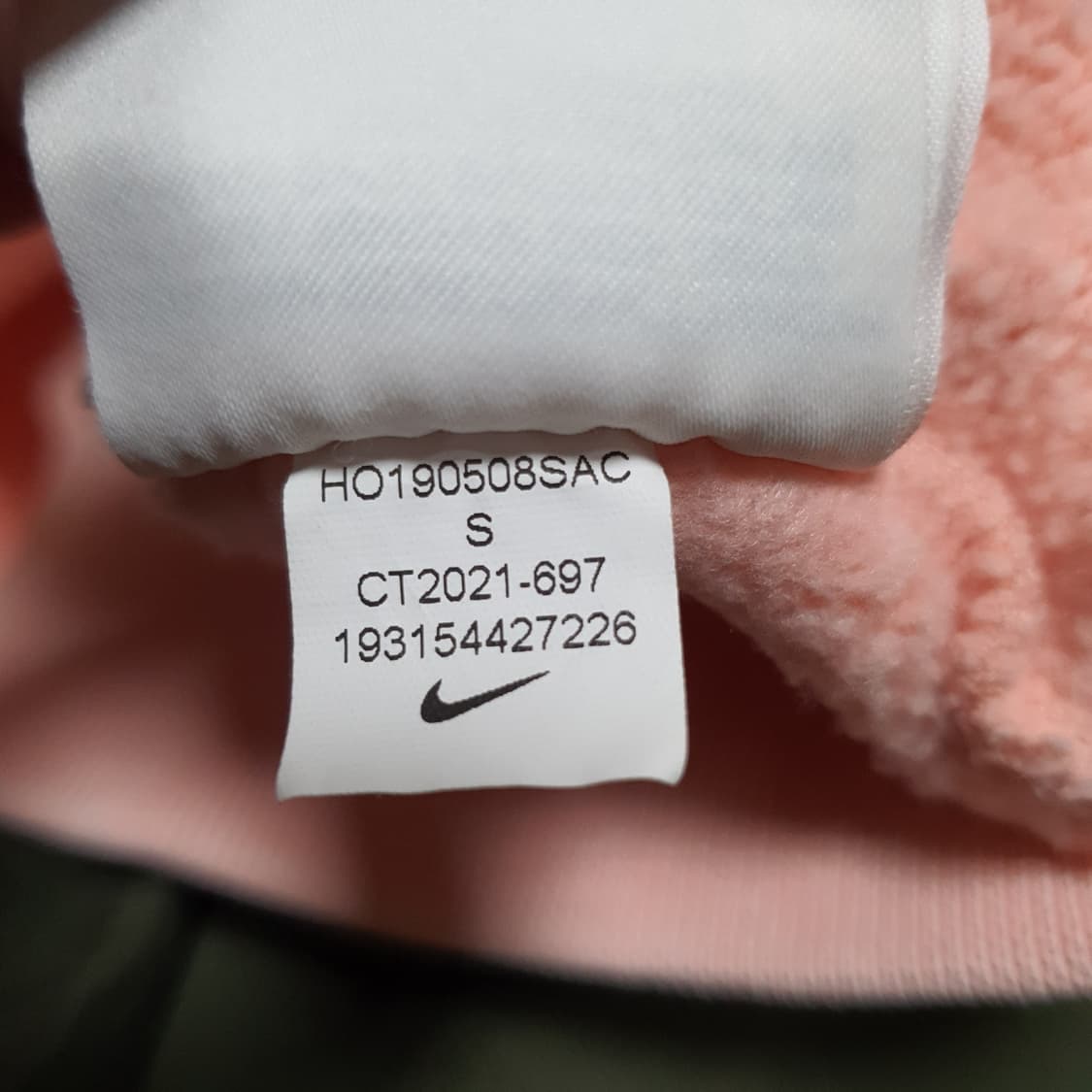 ✨ (바배) 나이키 x 올리비아 킴 NRG 기모 후드티  상품이미지5