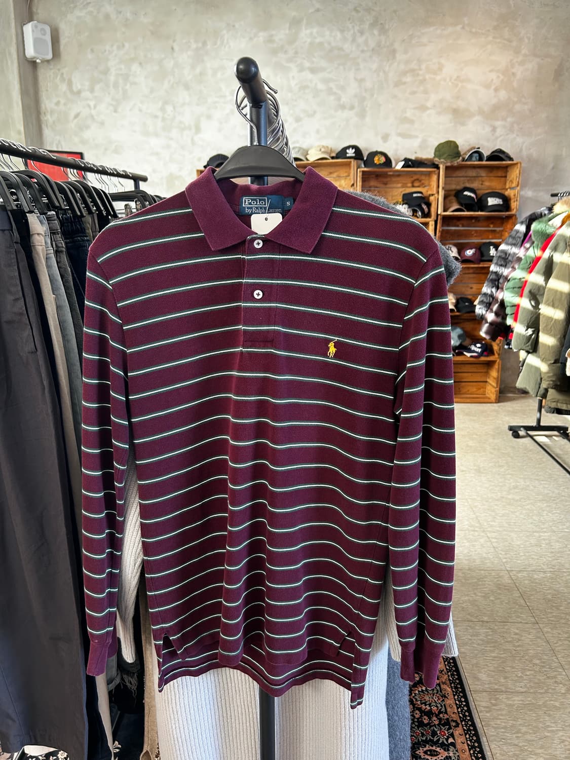 폴로 느좋 줄무늬 카라티셔츠 상품이미지1