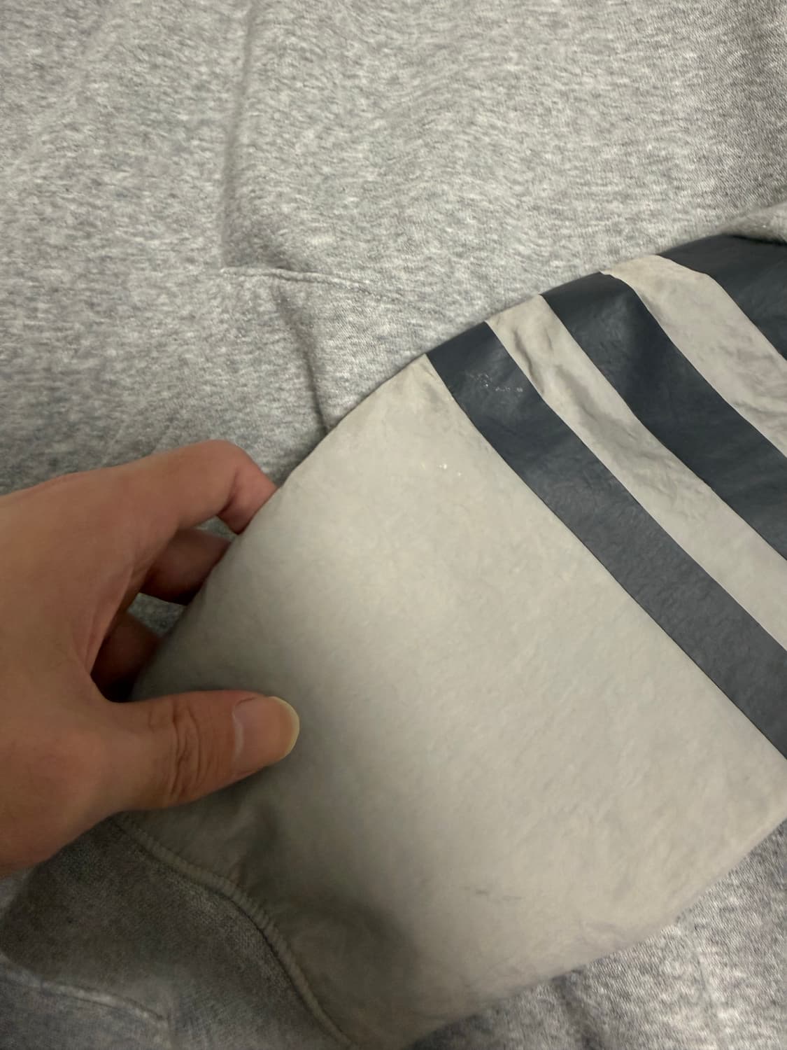 아디다스 파이어버드 후드티 그레이 2XL 상품이미지6