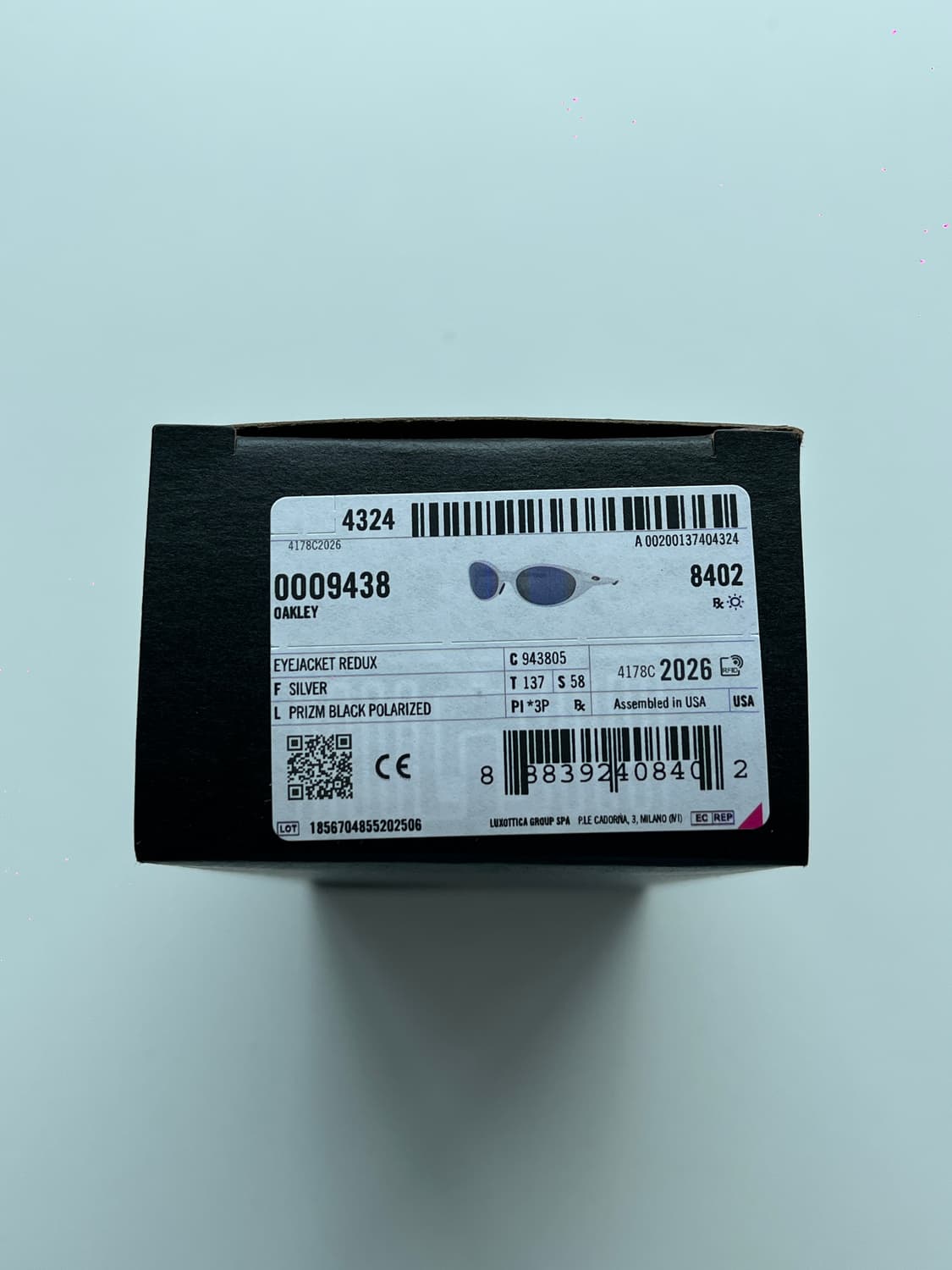 [새제품] 오클리 아이자켓 리덕스 실버 OO9438-0558 (편광)  상품이미지5