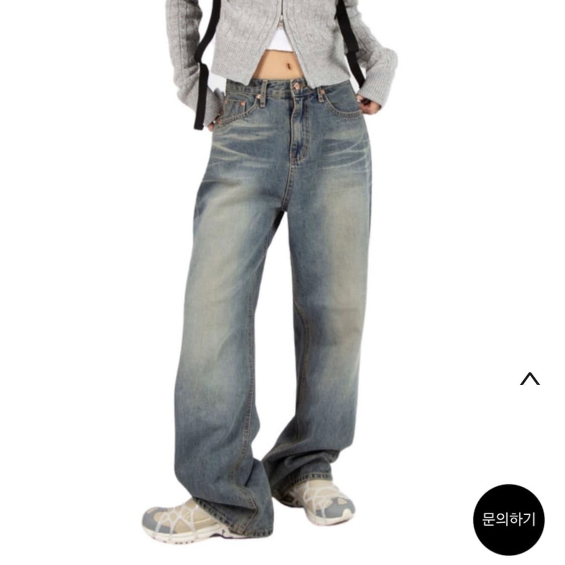 릿킴 tween cat wide jeans 상품이미지1