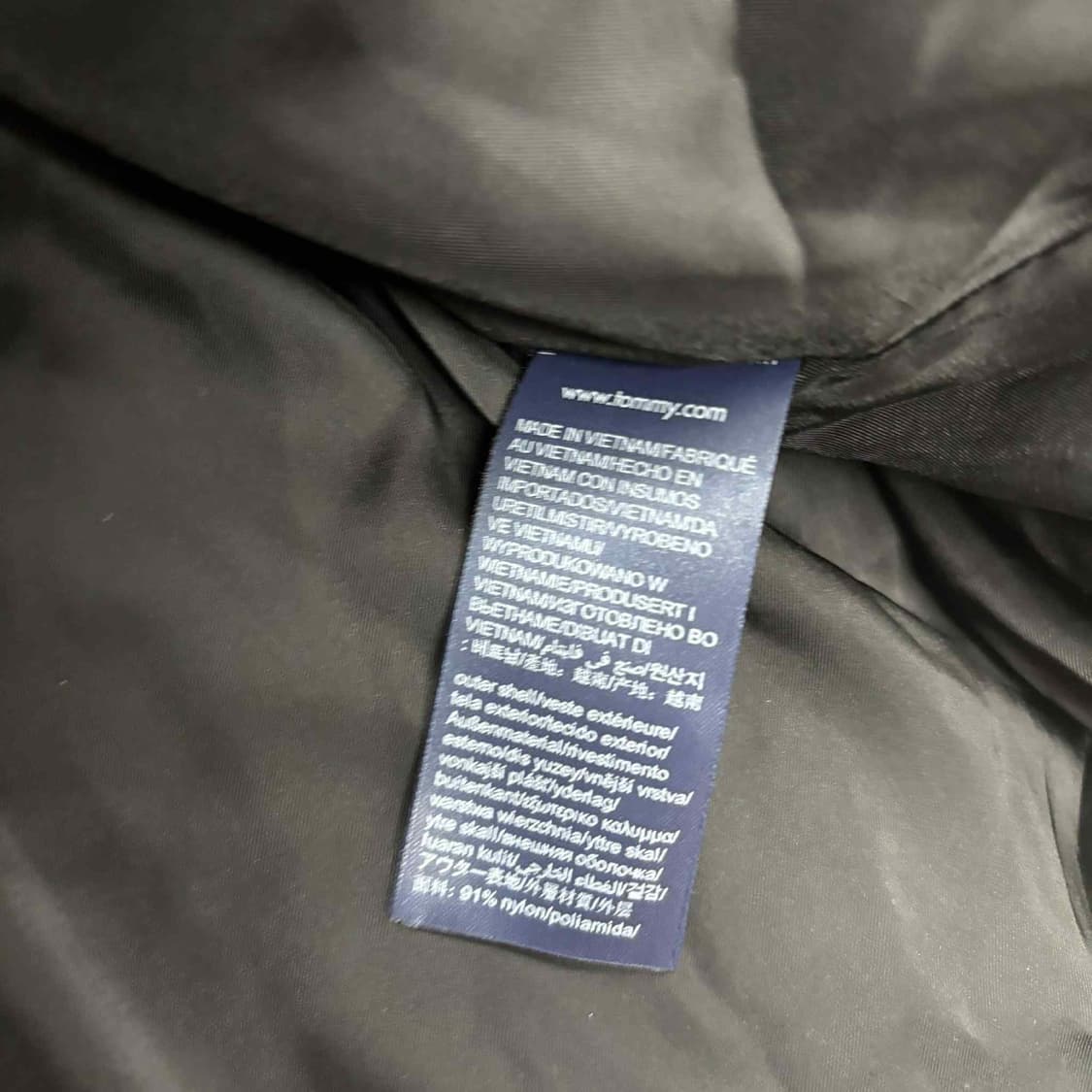 타미힐피거 니트 패딩 다운 자켓 맨즈라인 점퍼(XL) 상품이미지4