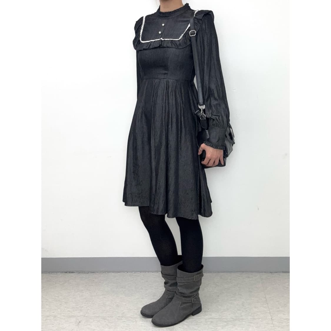 빈티지 고딕 원피스 상품이미지3