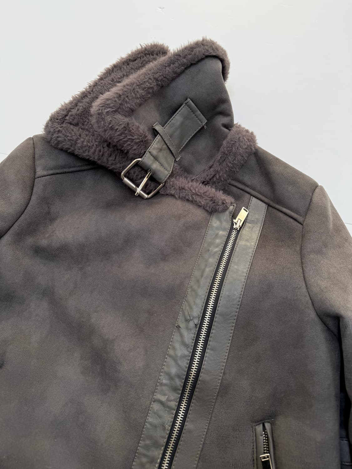 라이더핏 무스탕 자켓 상품이미지4