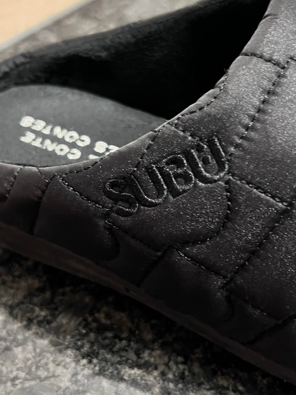 스부(SUBU)x르콩트(LCDC) 패딩 슬리퍼 상품이미지3