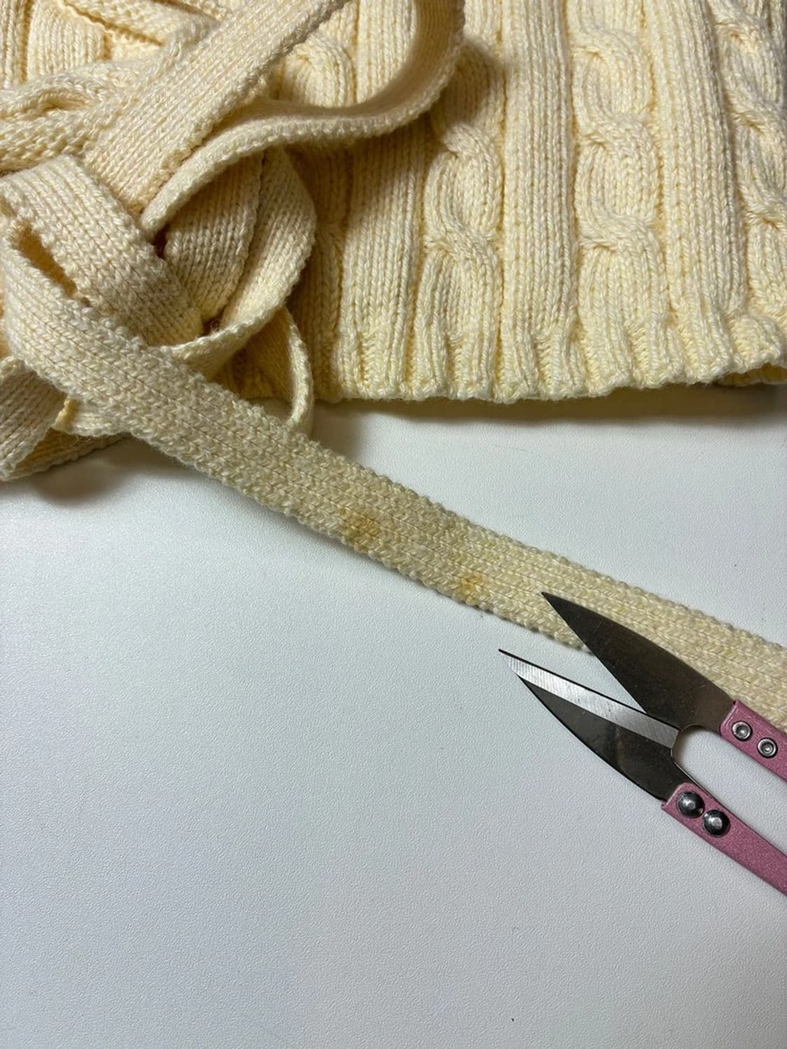 폴로 진스 00's Y2K 크롭 니트 미니 가디건 PN8820 상품이미지5