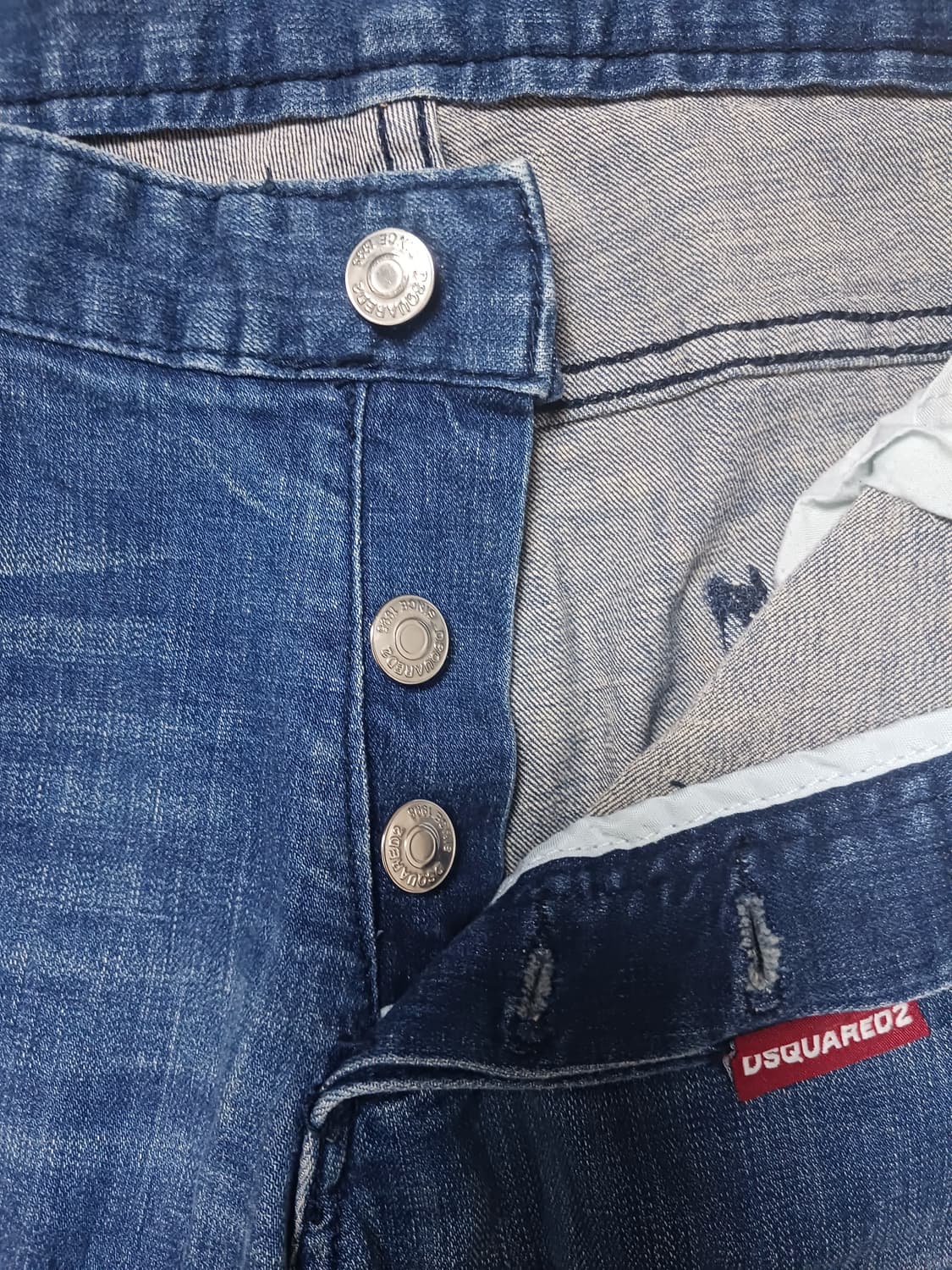 [50] 디스퀘어드2 블루워싱 레귤러진 청바지 34 35 상품이미지6