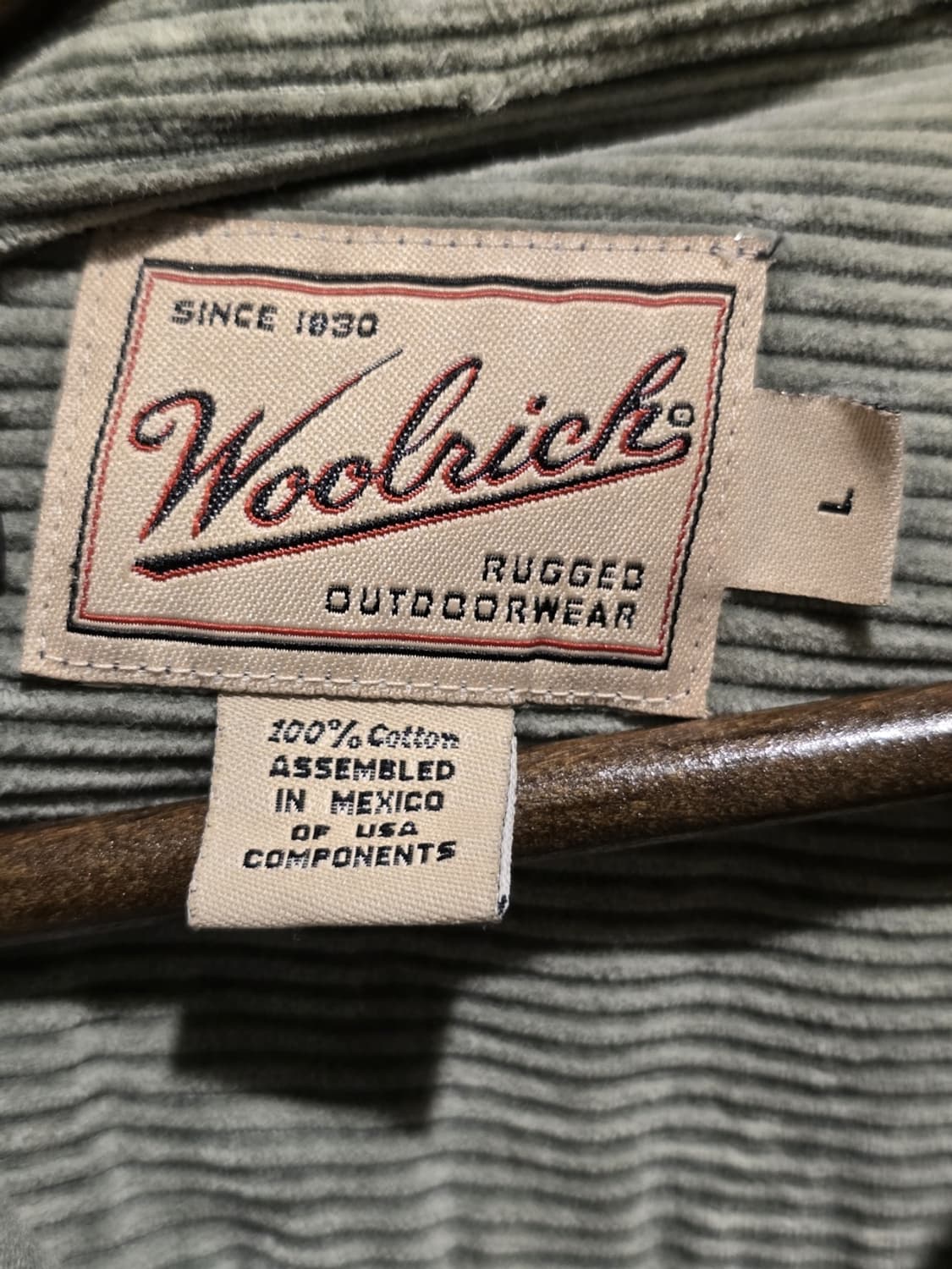 90s Woolrich Corduroy Button-Up Shirt 상품이미지4