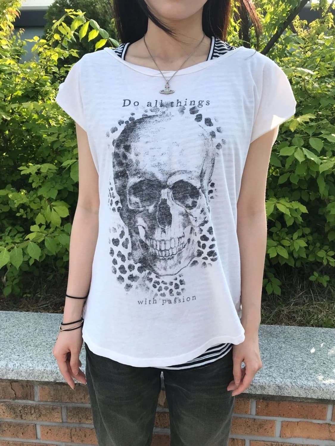 MNG Jeans Skull Graphic Sleeveless 상품이미지2