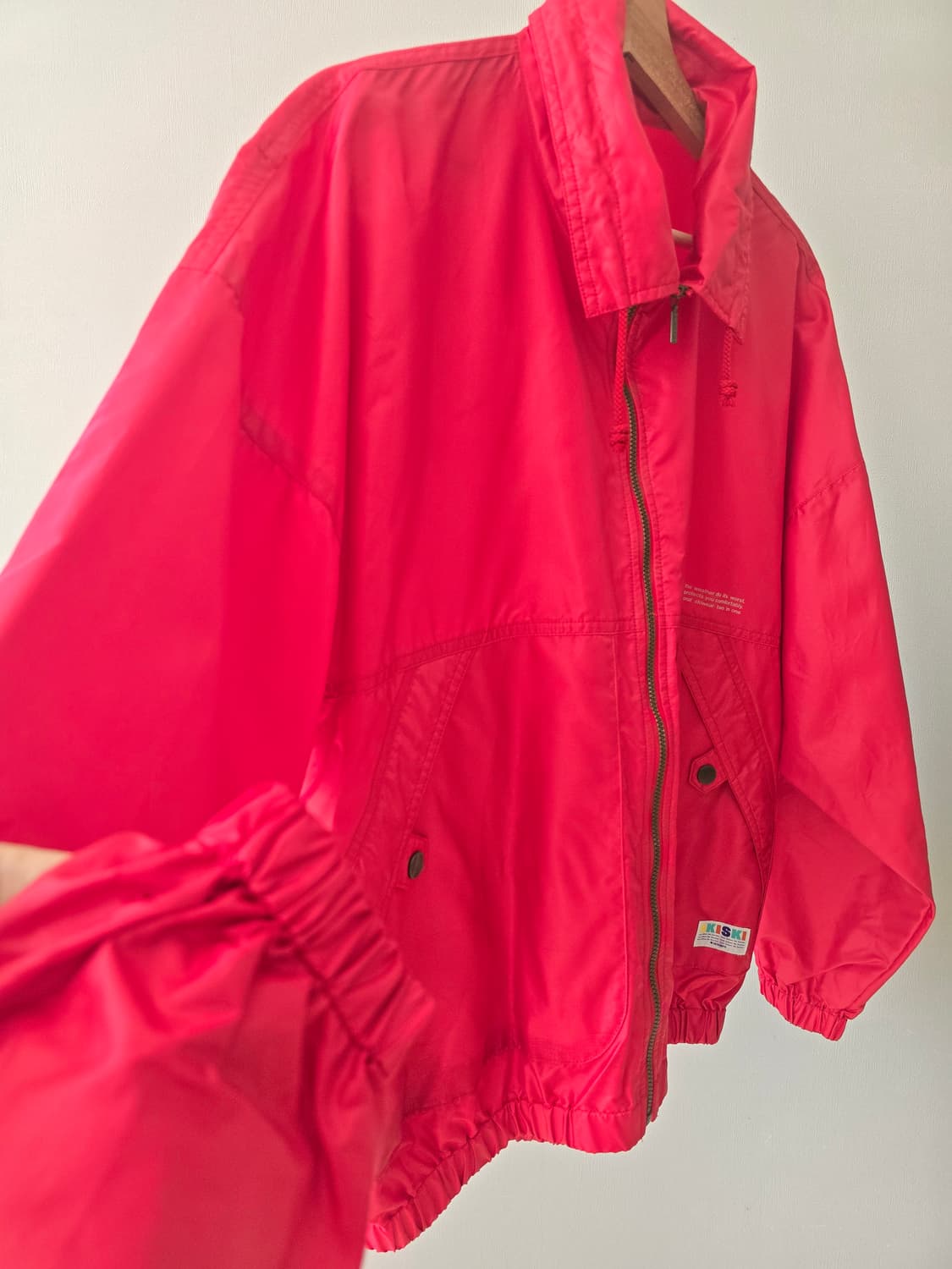 90s/JP 데상트 빈티지 재팬 스키 윈드브레이커 (박시&크롭) 상품이미지6