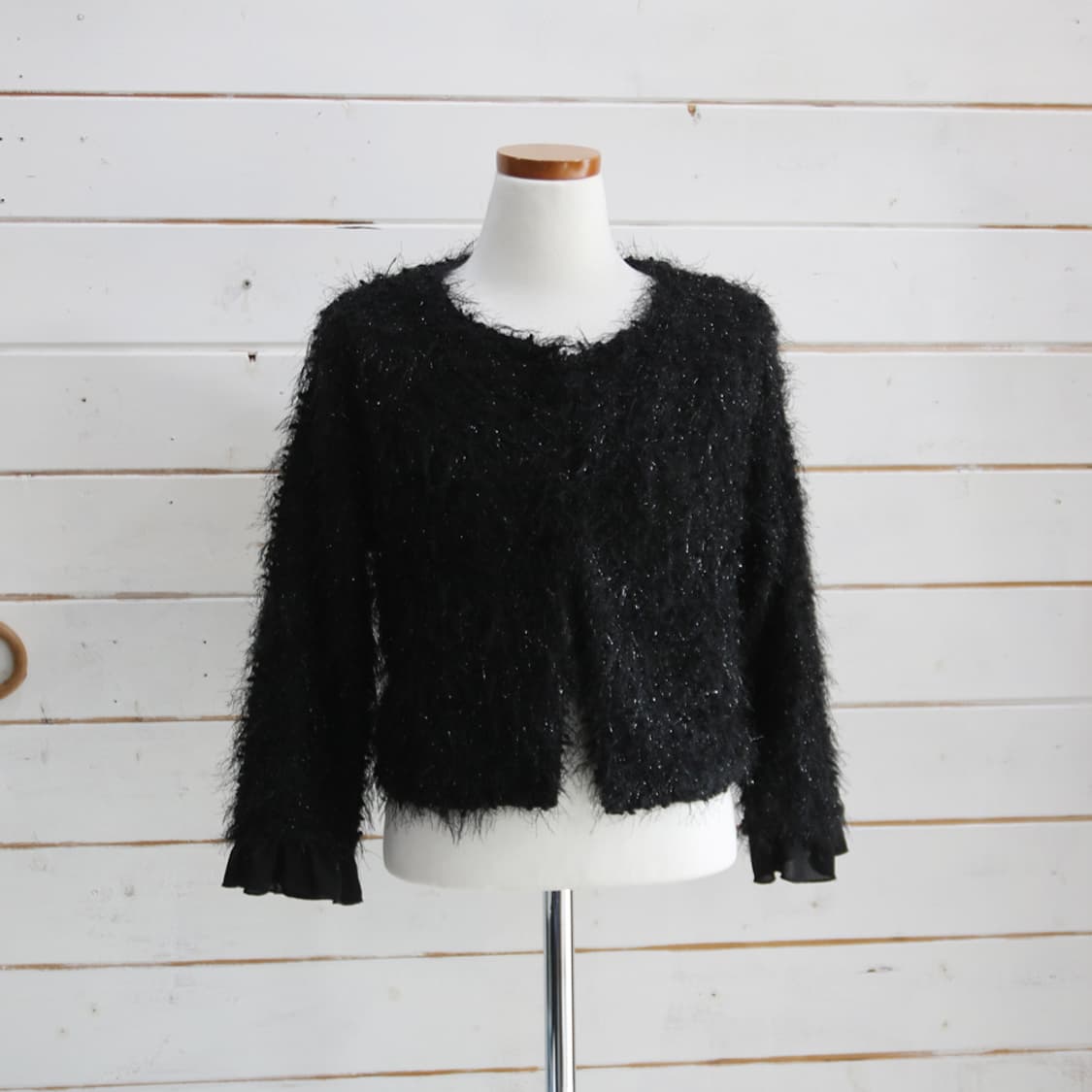 RINA SCIMENTO 크롭 퍼 자켓 (여성용 M) 상품이미지1