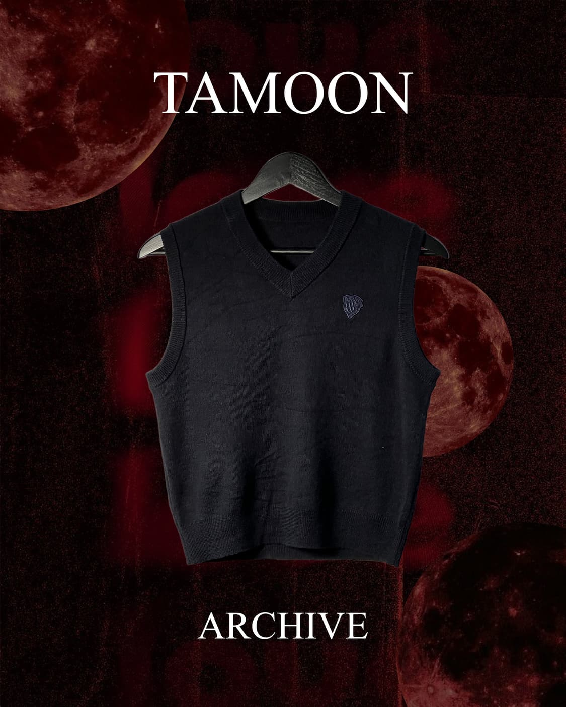 JPN knit vest 상품이미지1