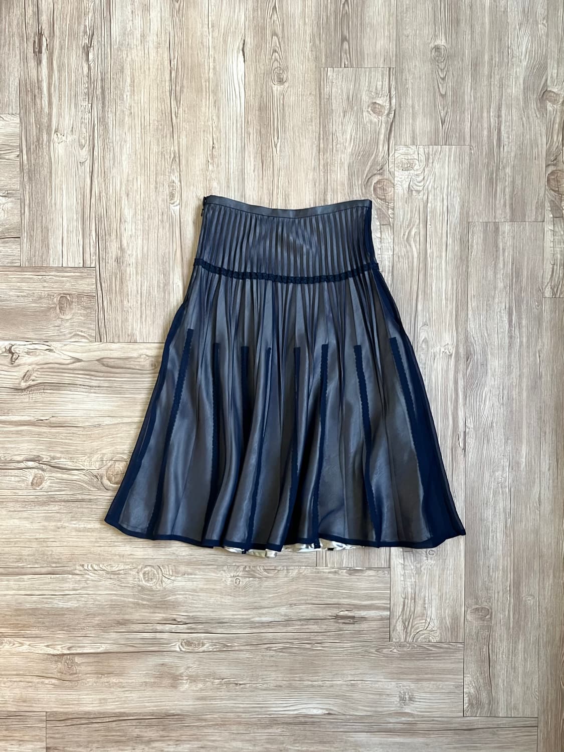 Lantana 레이스 네이비 스커트 상품이미지1