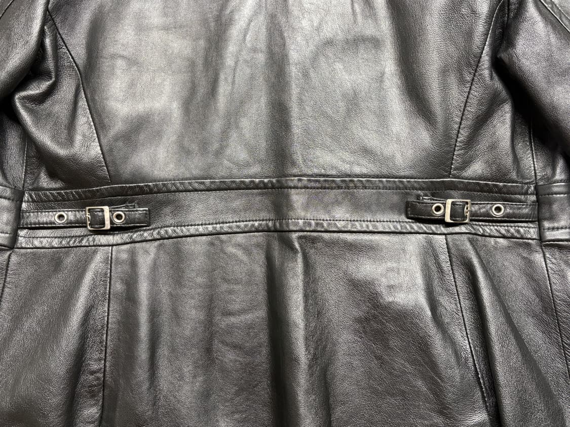 00's 코치 위켄드 레더 자켓 상품이미지8