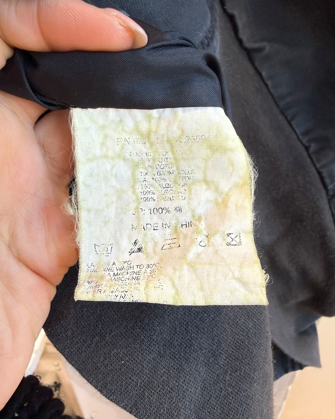 디젤 블랙 유틸리티 멀티포켓 MA-1 밀리터리 플라이트 자켓  상품이미지9