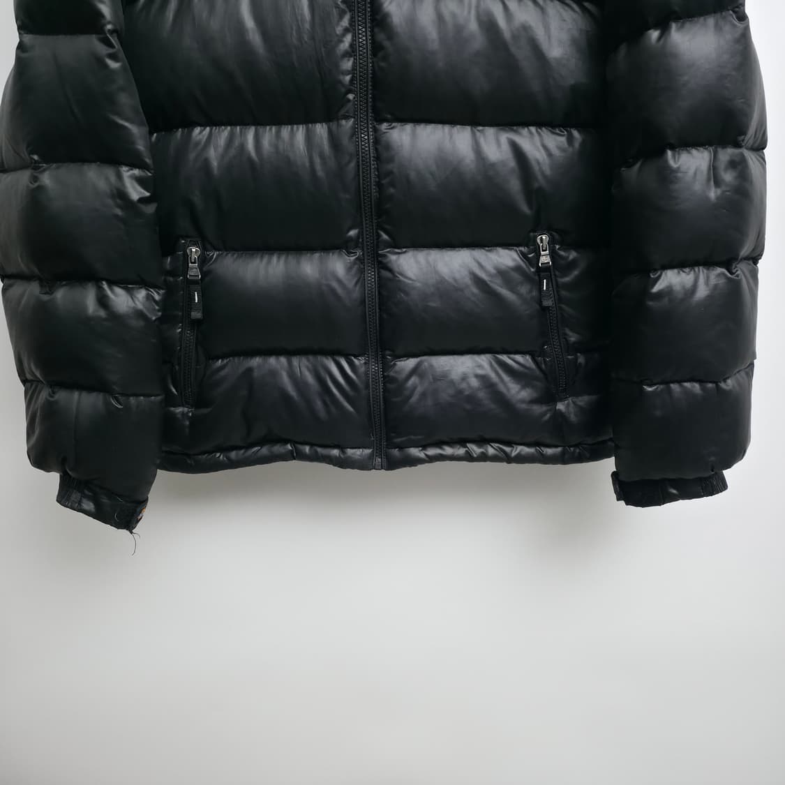 [L] 디키즈 블랙 후드 패딩 상품이미지3