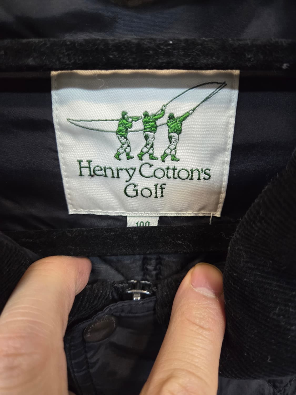 헨리코튼 퀄팅 자켓 L 상품이미지5