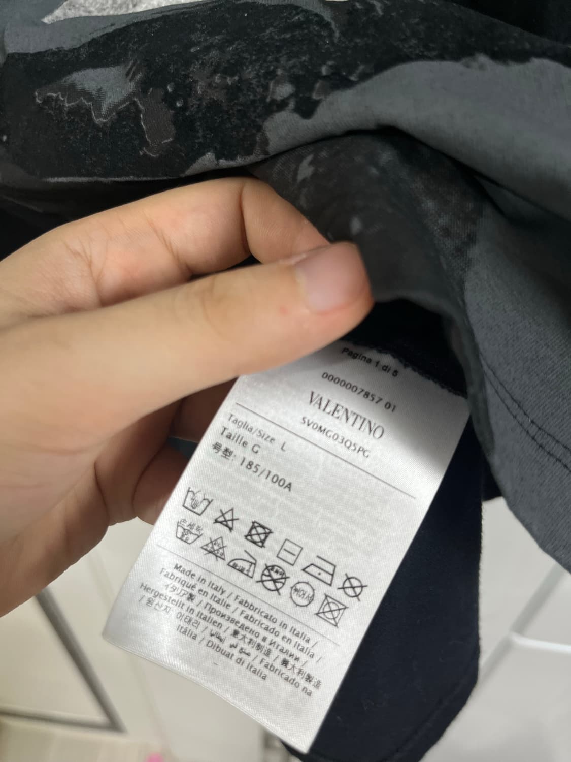 발렌티노 언더커버 우주인 티셔츠 상품이미지4