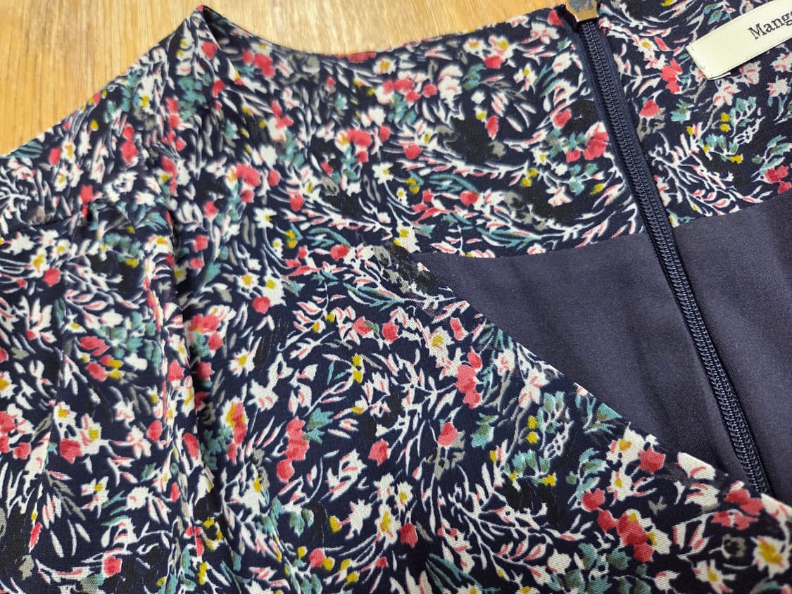 망고매니플리즈(MangoManyPlease) 플뢰르 시폰원피스 55-66 상품이미지5