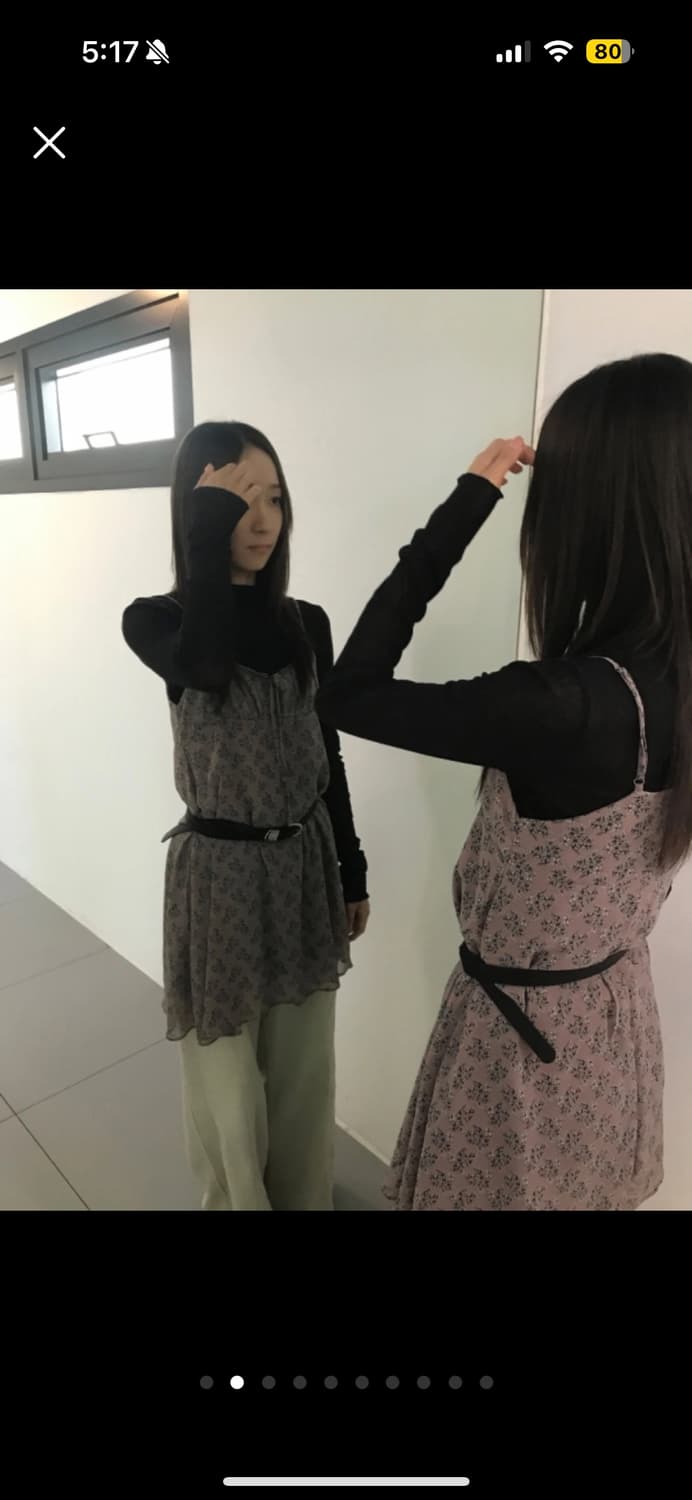 멀로이프로젝트 발레타 레이어드 원피스 상품이미지2