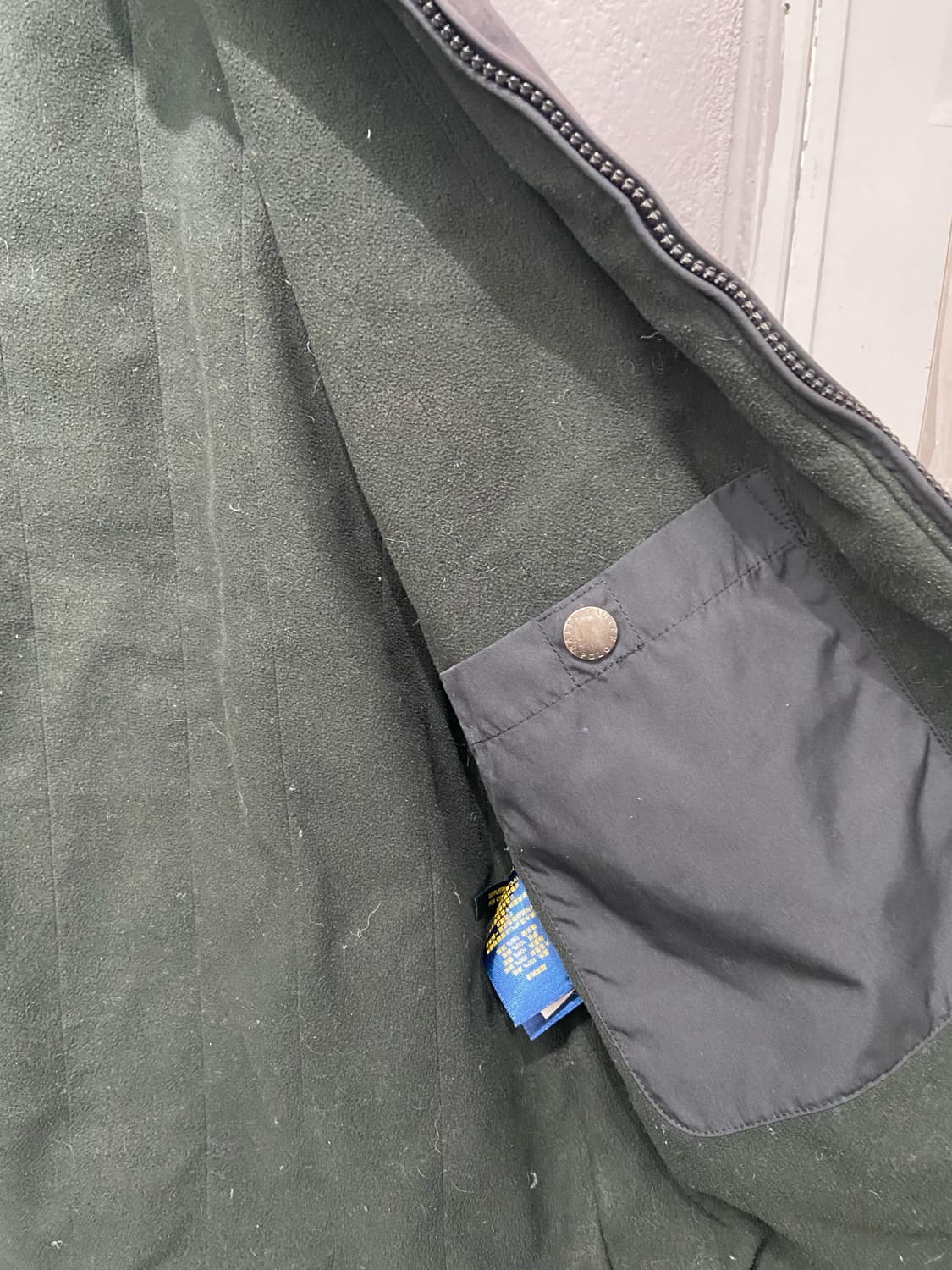 폴로 블루종 자켓 블랙 상품이미지5