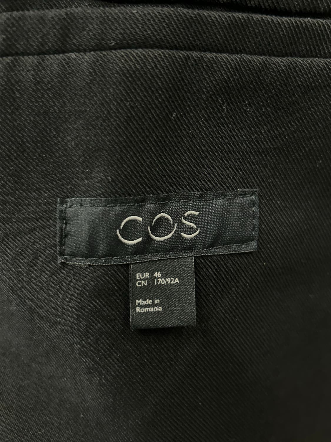 코스(cos) 블랙 봄버 자켓 상품이미지6