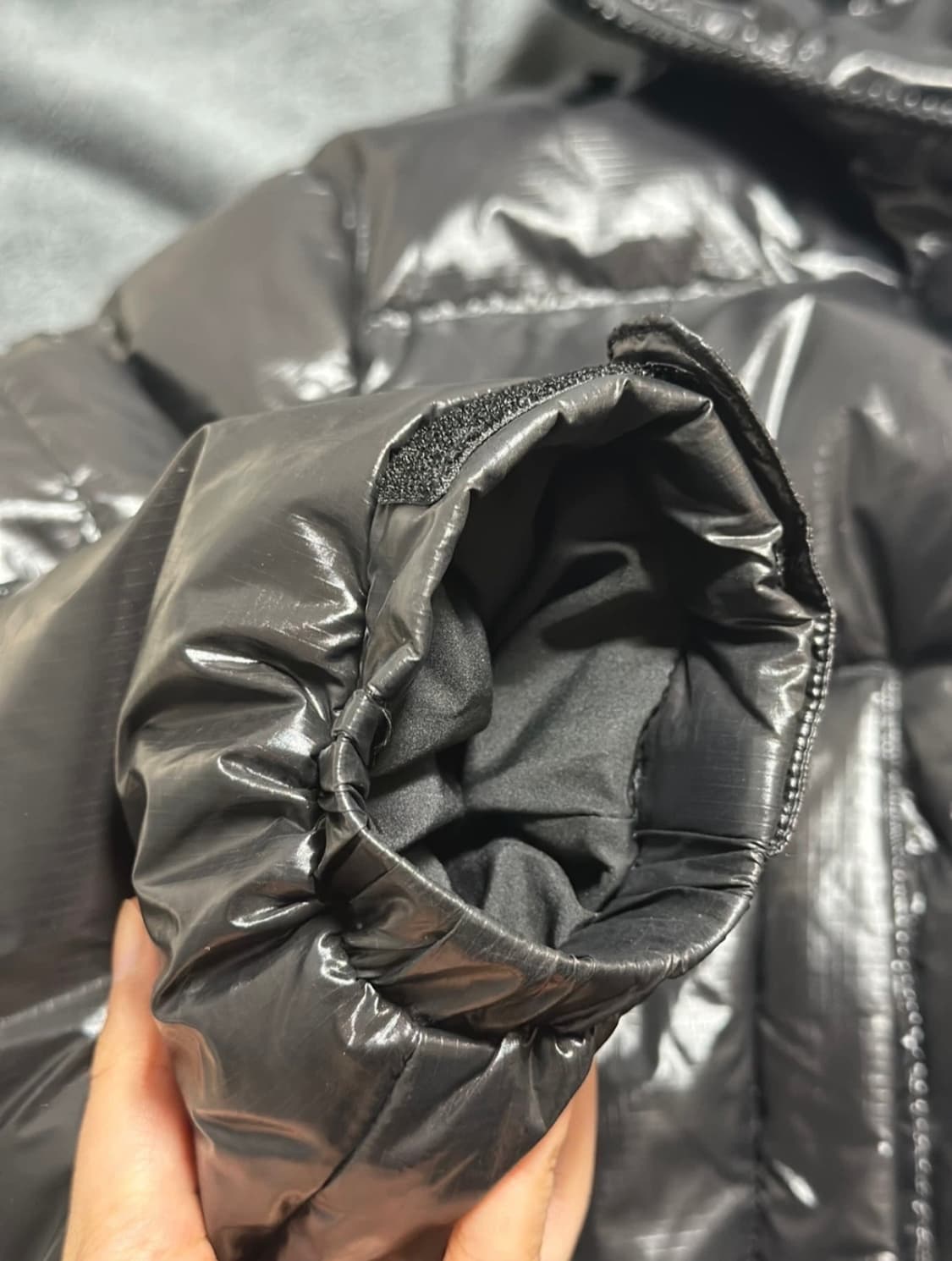 타미진스 알래스카 크롭 푸퍼 블랙 s 상품이미지4