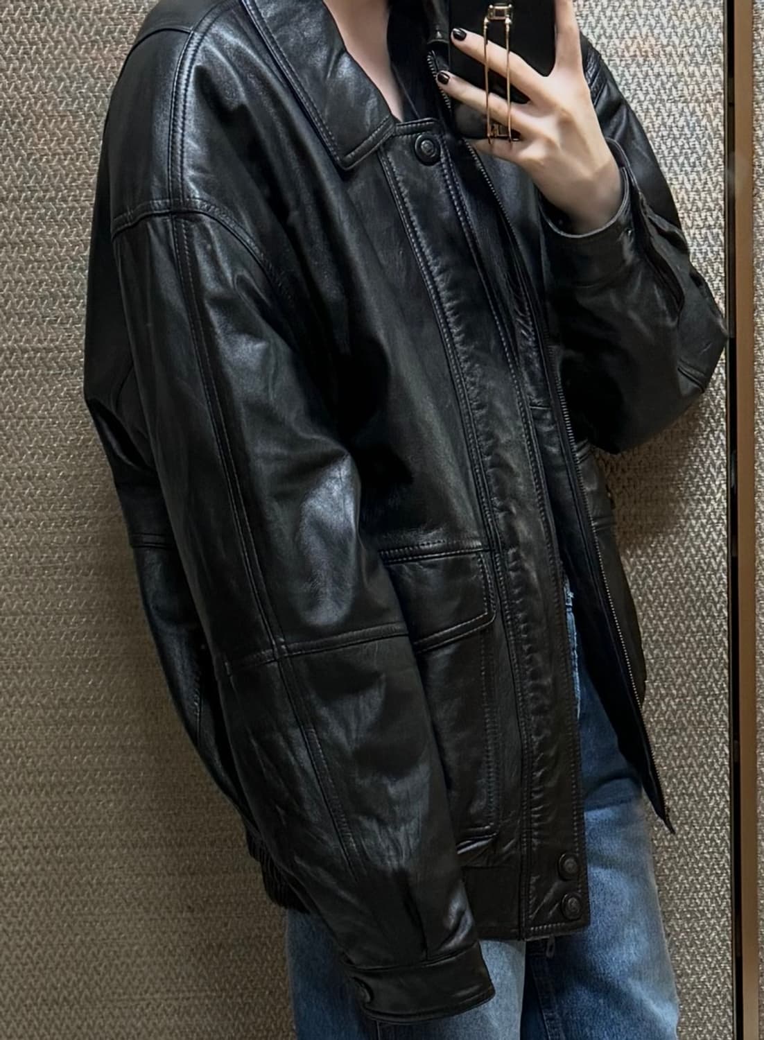 빈티지 가죽자켓 상품이미지2