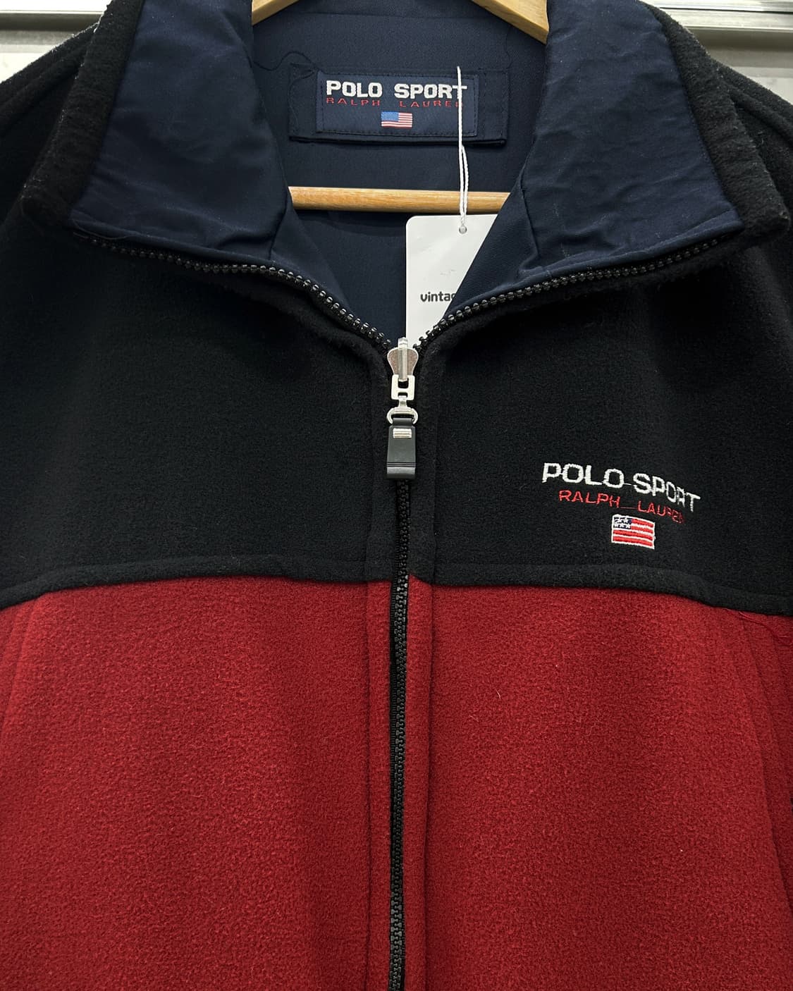 폴로 스포츠 00s 리버시블 헤비 플리스 점퍼 자켓 상품이미지7