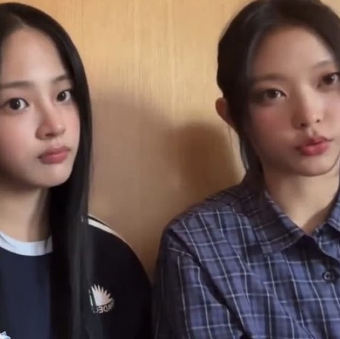 [L] 슈프림 24ss 미니플레이드 체크셔츠 네이비 (뉴진스 해린착용) 상품이미지2