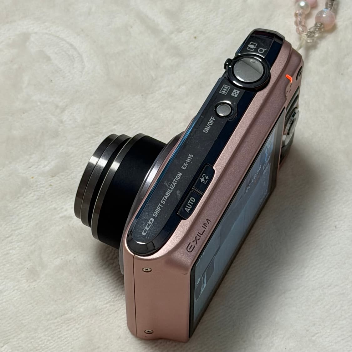 카시오 엑슬림 h15 핑크 풀박스 츄 디카 상품이미지3