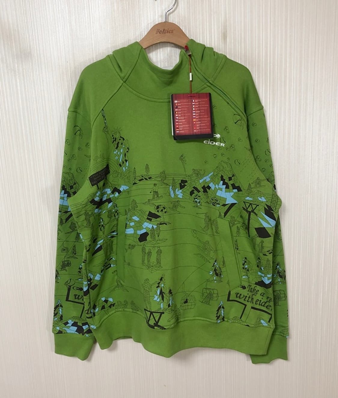 아이더(EIDER) 아말 스노우보드 후드티셔츠 XL 상품이미지1